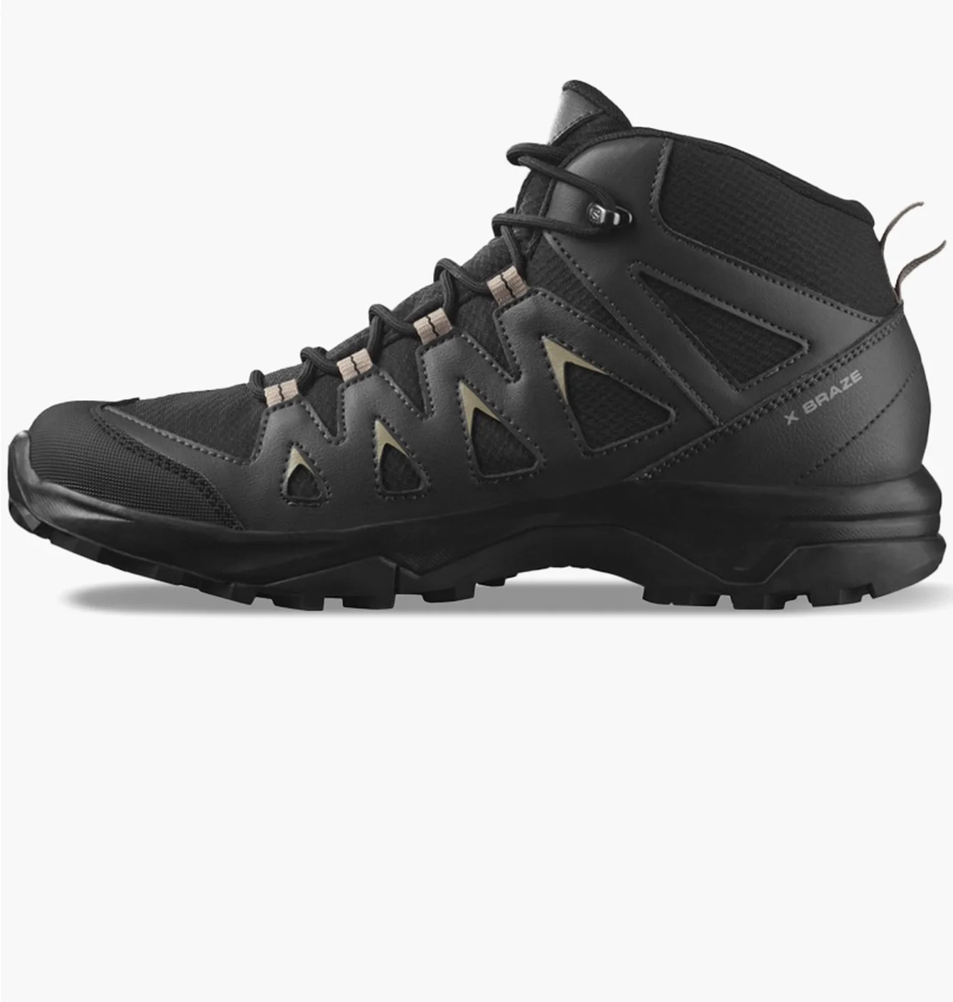 Черевики чоловічі Salomon X Braze Mid Gtx Black 471748