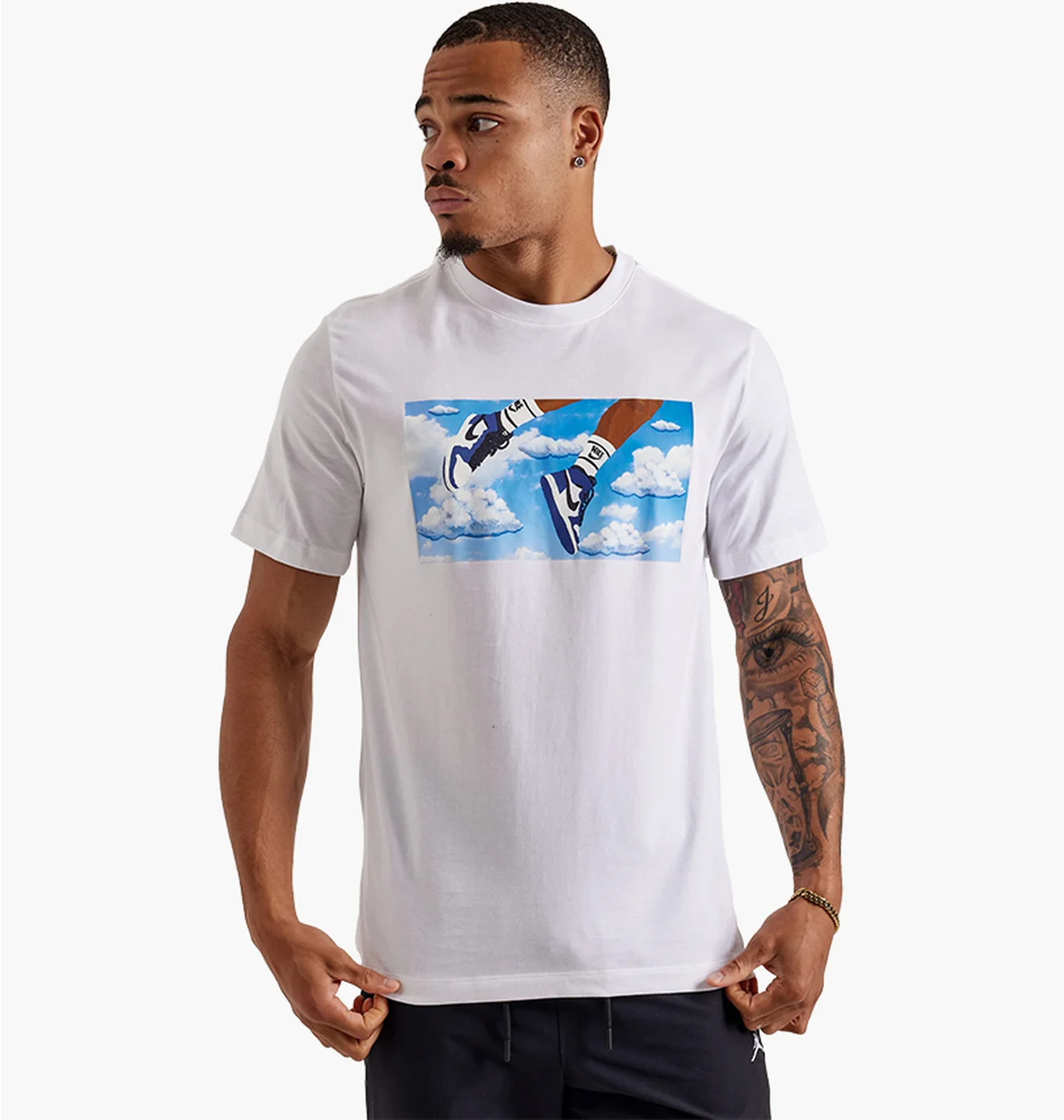 Футболка чоловіча Air Jordan Flight Tee White FZ1967-101
