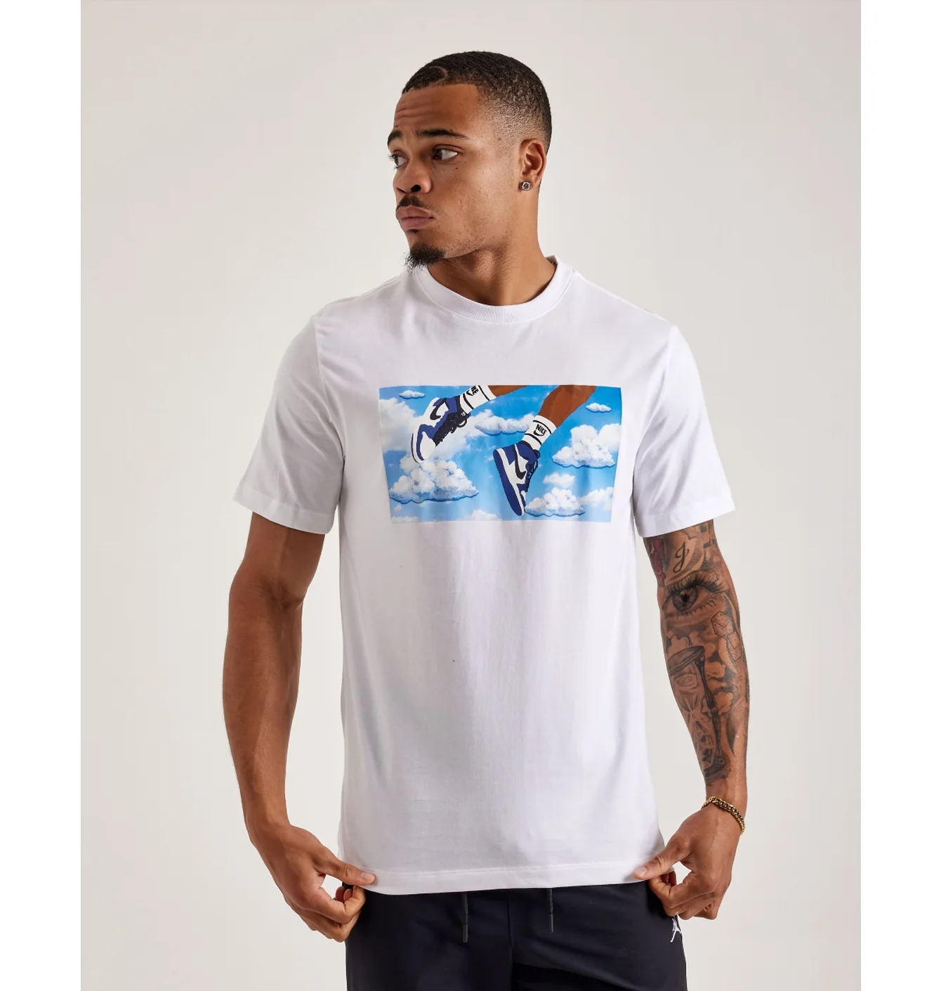 Футболка чоловіча Air Jordan Flight Tee White FZ1967-101
