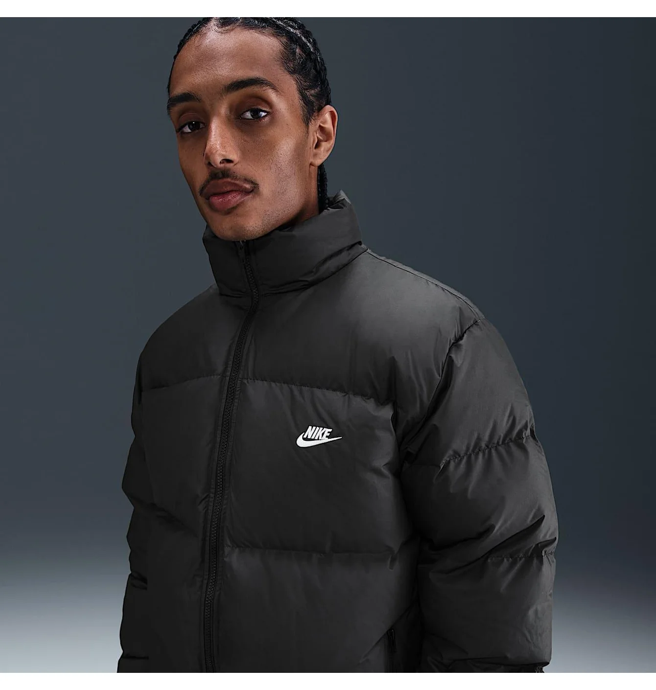 Пуховик чоловічий Nike Club Puffer 550 Black IB2975-010