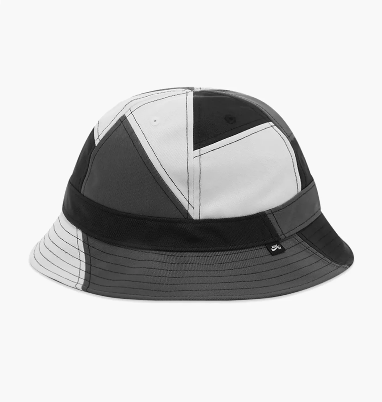 Панама унісекс Nike Sb Mosaic Hat Black/White Dj6046-011