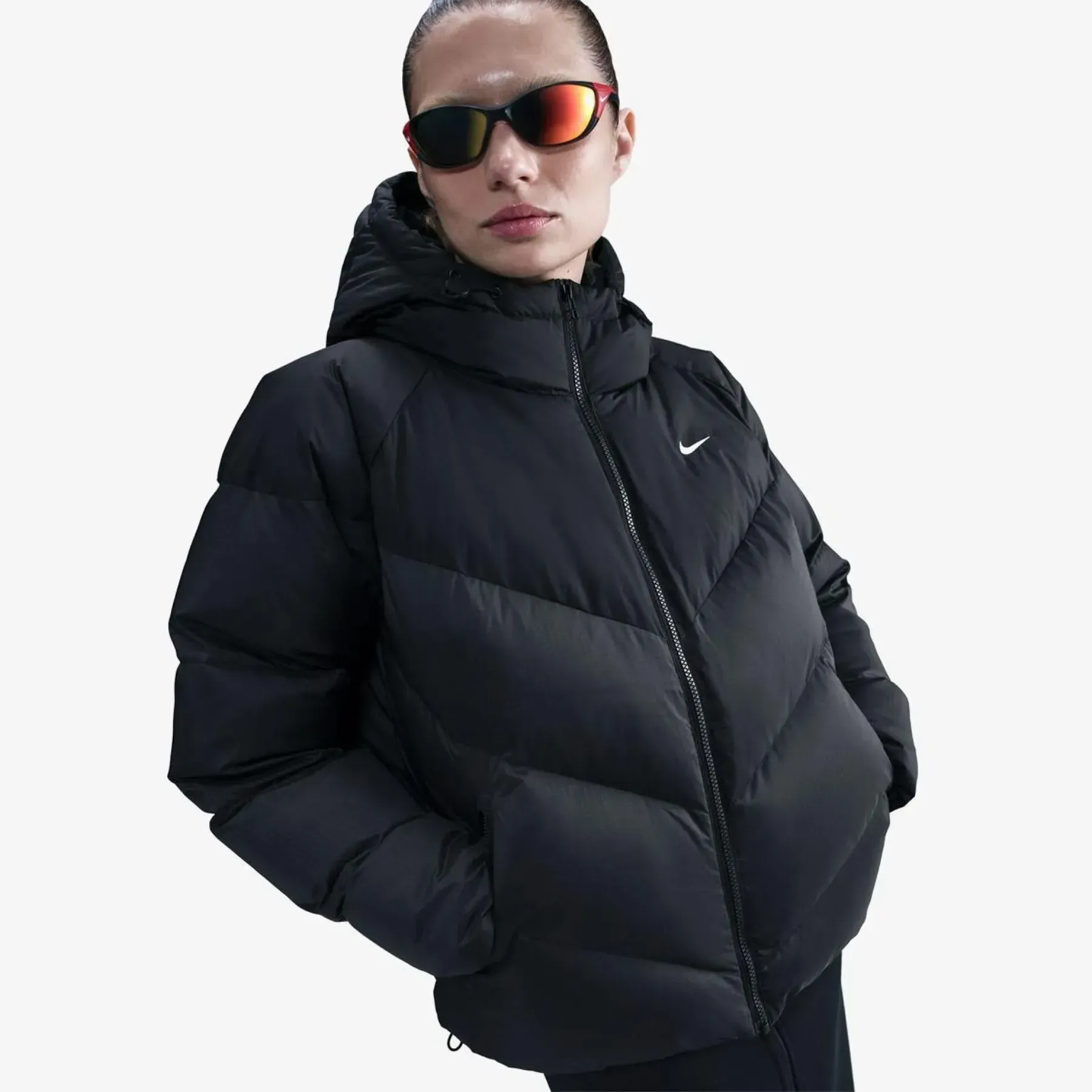 Куртка жіноча Nike W Nsw Sf Downfl Nk Wpfr V2 (IF2591-010)