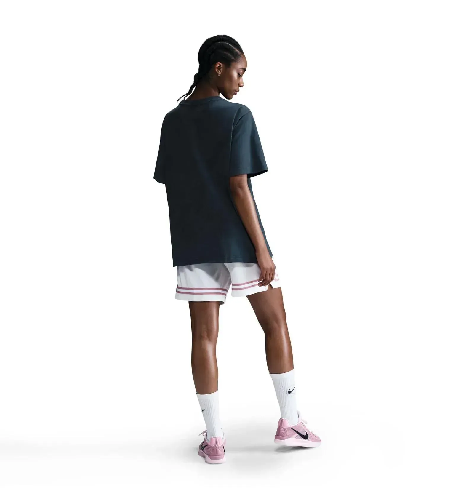 Футболка жіноча Nike Wmns Loose Short-Sleeve Basketball Tee (HJ3634-478)