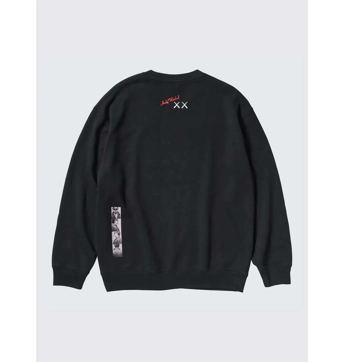 Світшот унісекс Uniqlo Kaws Warhol Graphic Sweatshirt Black E476119-000