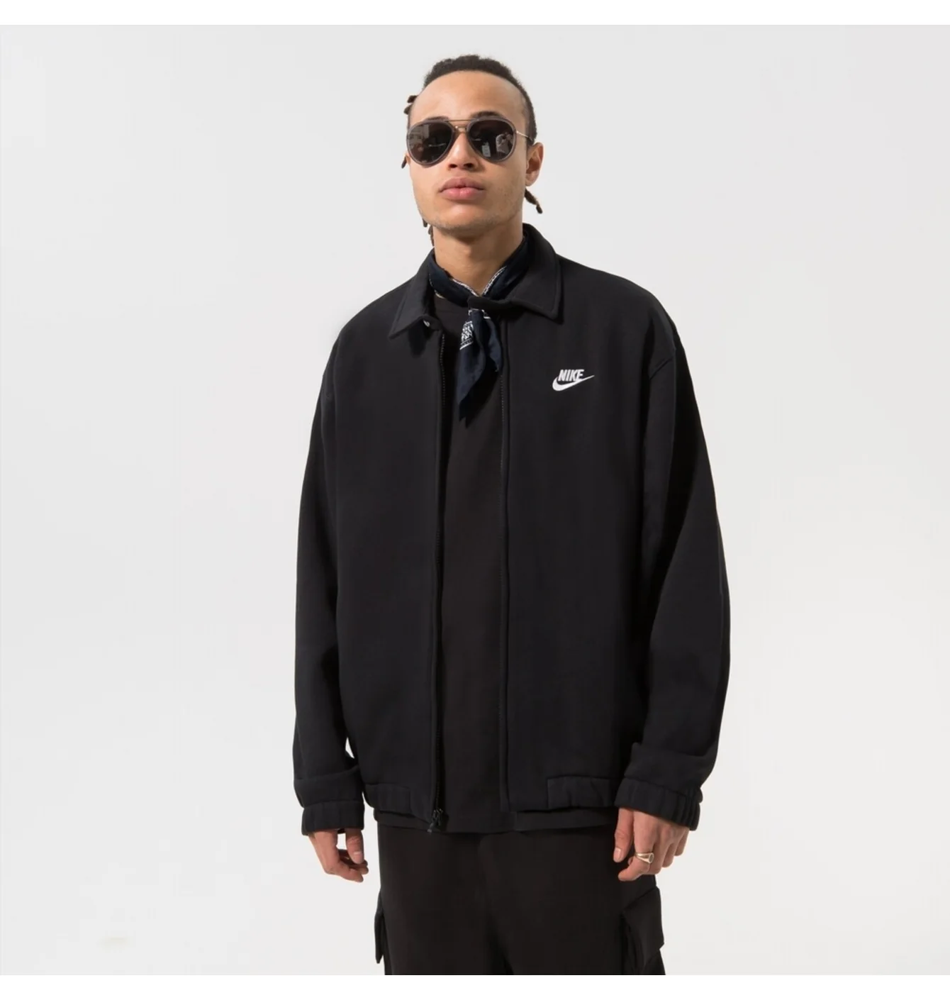 Куртка чоловіча Nike Club Bb Harrington Jkt Black DX0539-010