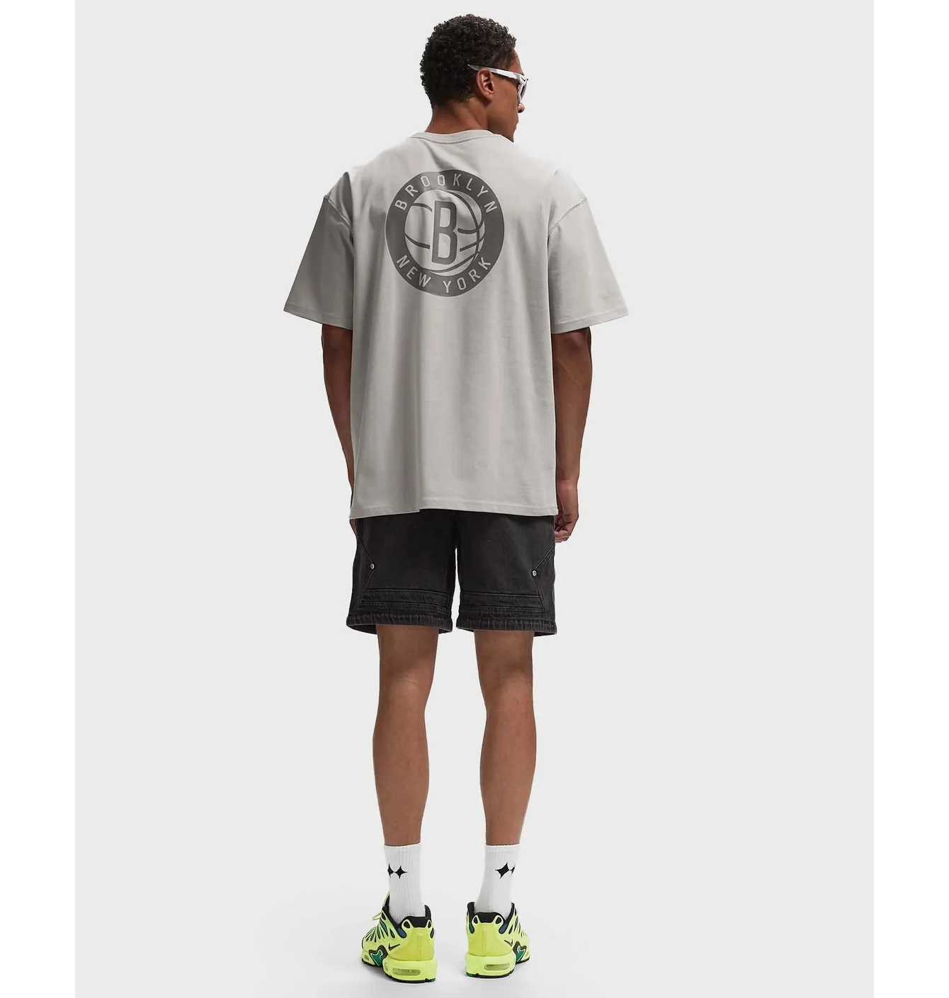 Футболка чоловіча Nike Brooklyn Nets Tee Grey HF5428-014