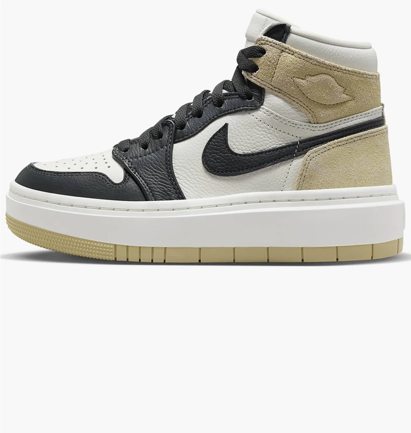 Кросівки жіночі Air Jordan 1 Elevate High WomenS Shoes Beige/Black DN3253-700