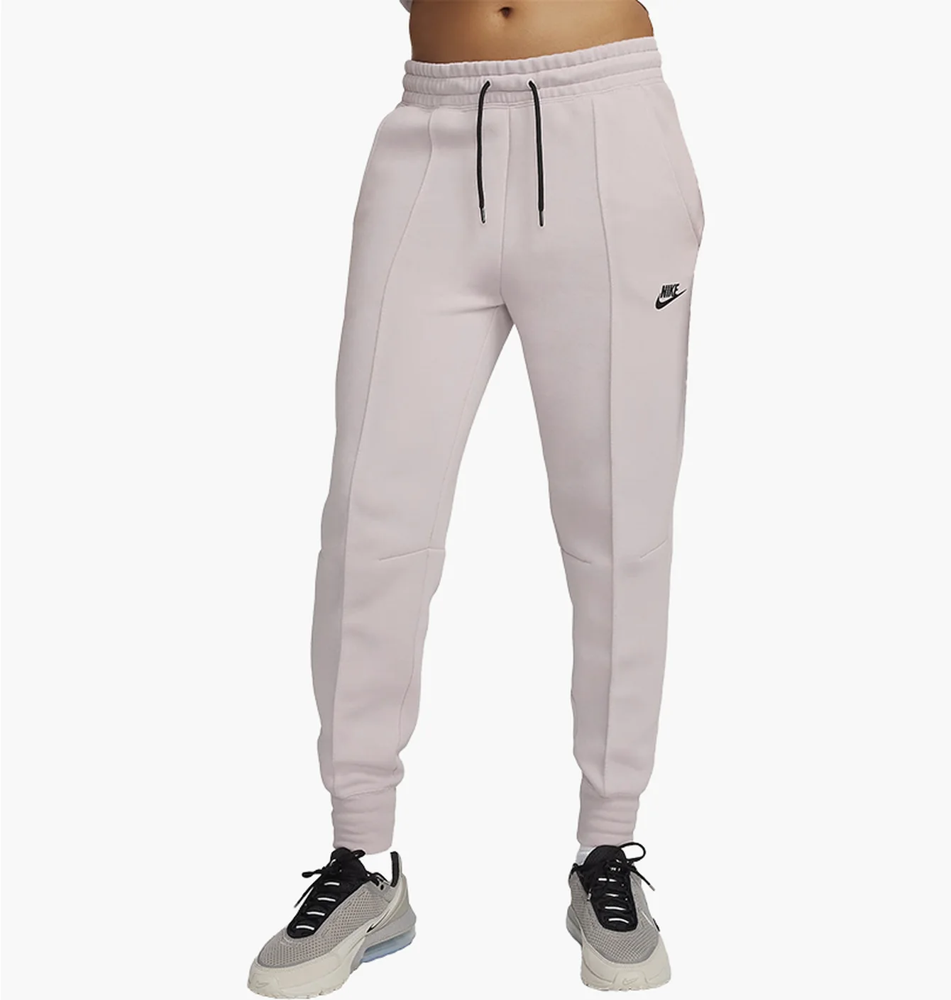 Штани жіночі Nike Sportswear Tech Fleece Mid-Rise Joggers Pink FB8330-019