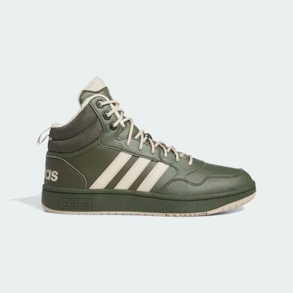 Черевики чоловічі Adidas Hoops 3.0 Mid Lifestyle Basketball Classic Fur Lining Sportswear (IH0163)