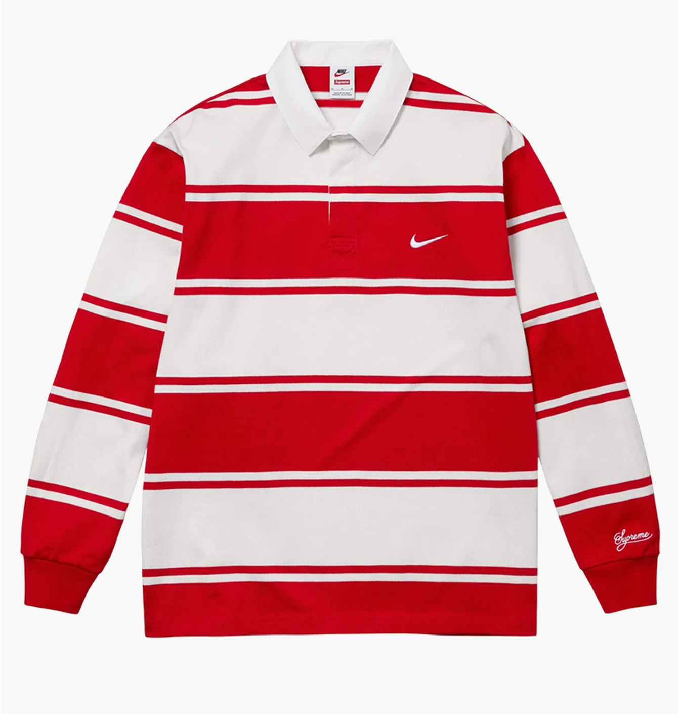 Світшот чоловічий Nike Supreme Stripe Red/White HF9641-657