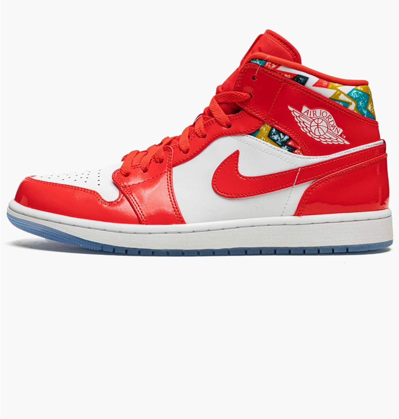 Кросівки чоловічі Air Jordan 1 Mid Se White/Red DC7294-600