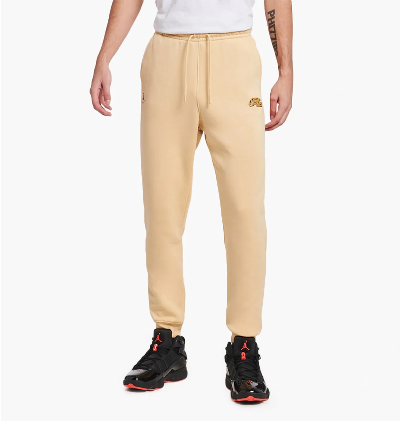 Штани чоловічі Air Jordan Flight Mvp Fleece Sweatpants Beige Dq8100-252
