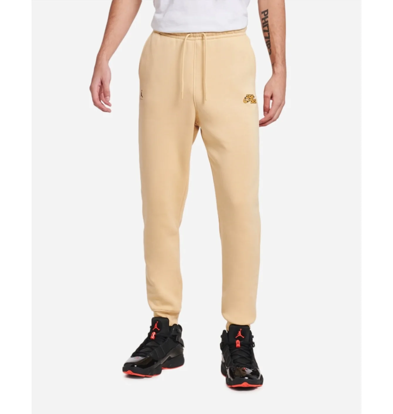 Штани чоловічі Air Jordan Flight Mvp Fleece Sweatpants Beige Dq8100-252