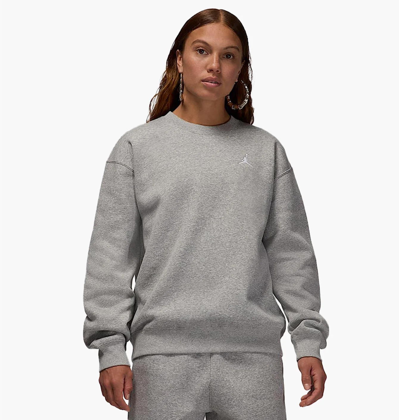 Світшот жіночий Air Jordan Brooklyn Fleece Sweatshirt Grey FV7074-063