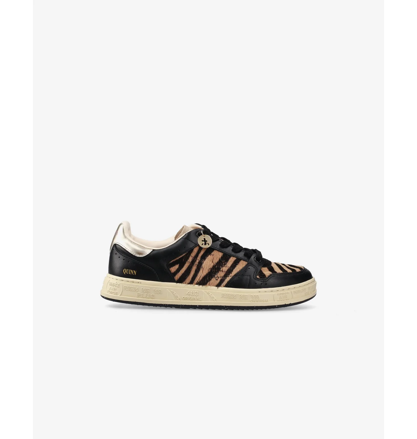 Кросівки жіночі Premiata Quinn Var.7656 Black/Brown QUINND-7656