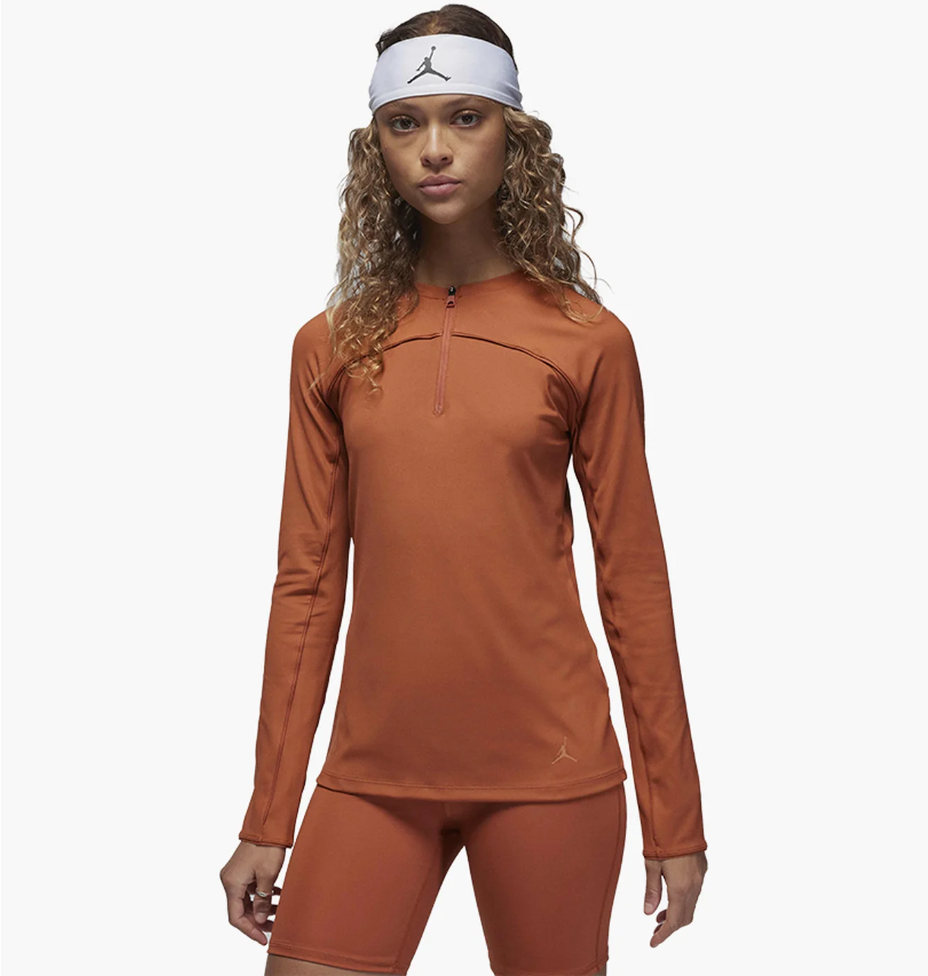 Кофта жіноча Air Jordan Sport Long-Sleeve Top Brown FN5113-209