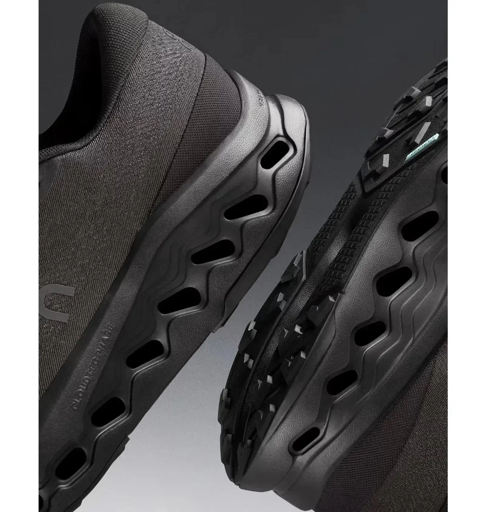 Кросівки чоловічі On Cloudsurfer Trail 2 Waterproof Black (3MF30241043)