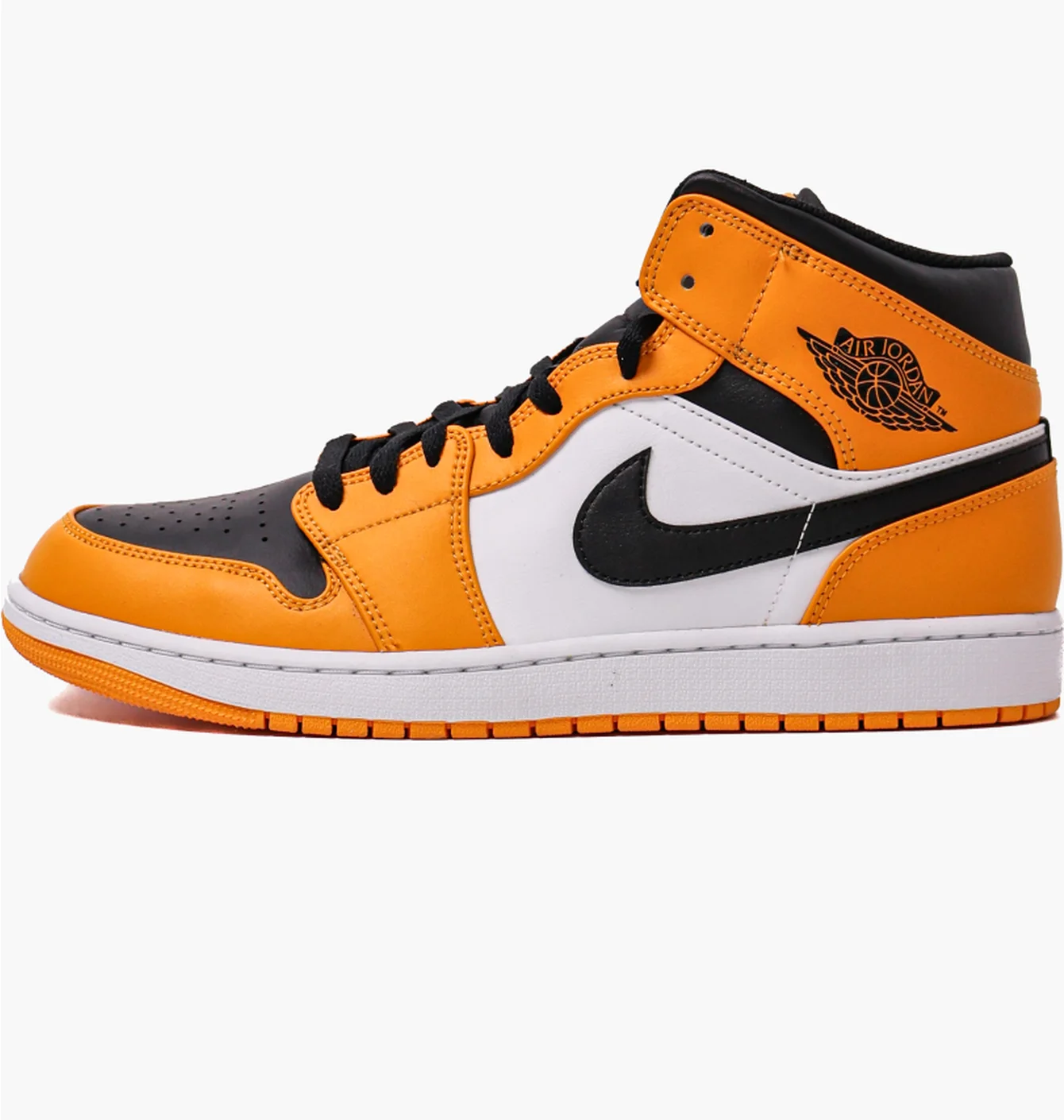 Кросівки чоловічі Nike Air Jordan 1 Mid Yellow/White 554724-701
