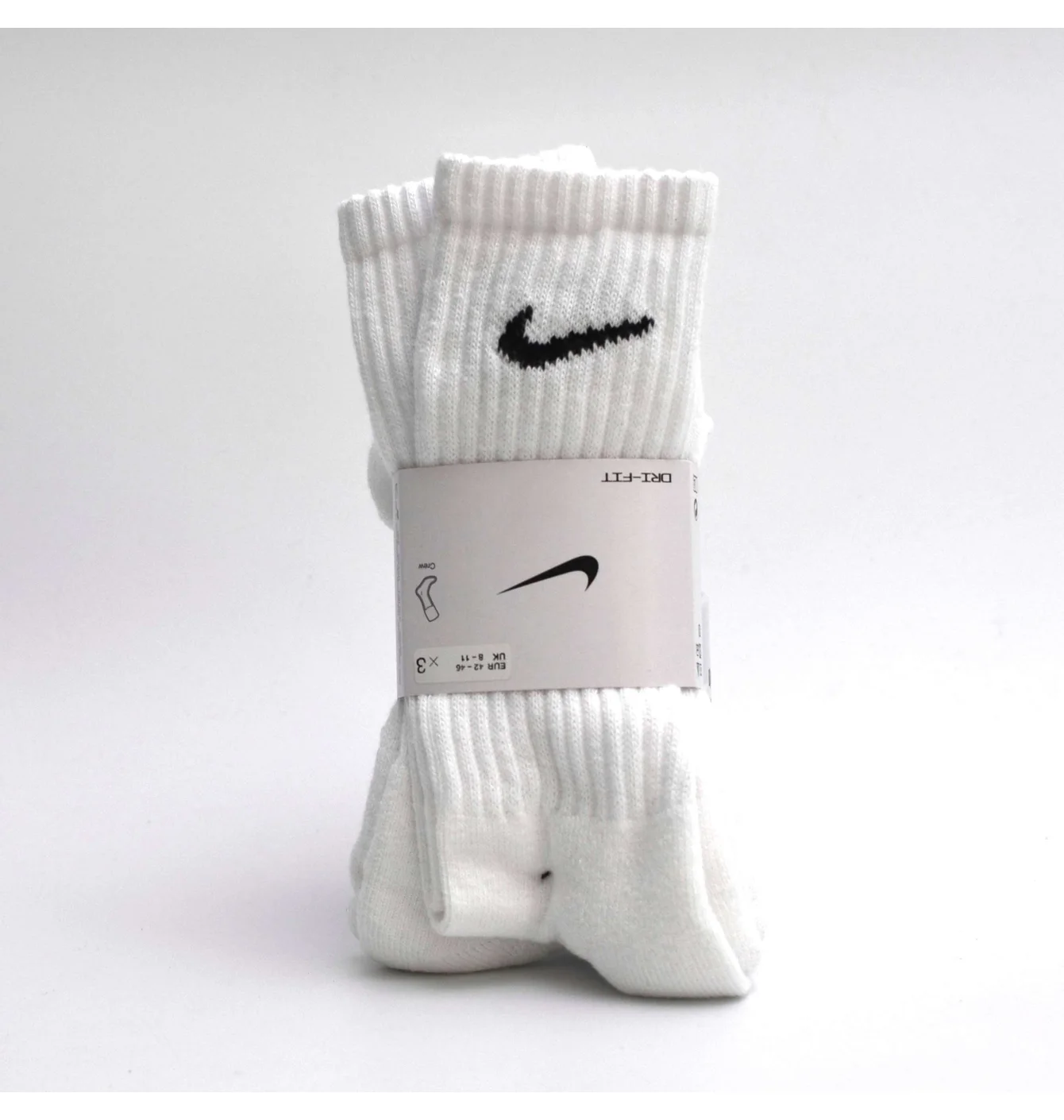 Шкарпетки унісекс Nike U Nk V Cush Crew (3 пари, утеплені) Value White SX4508-101