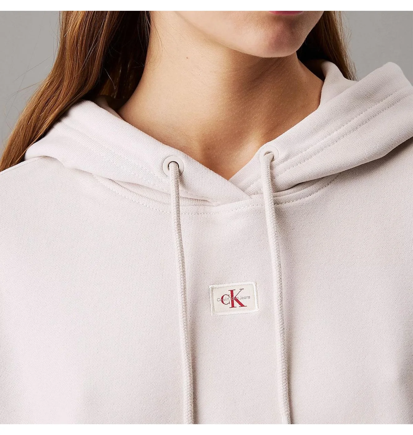 Худі жіноче Calvin Klein Woven Label White J20J224746