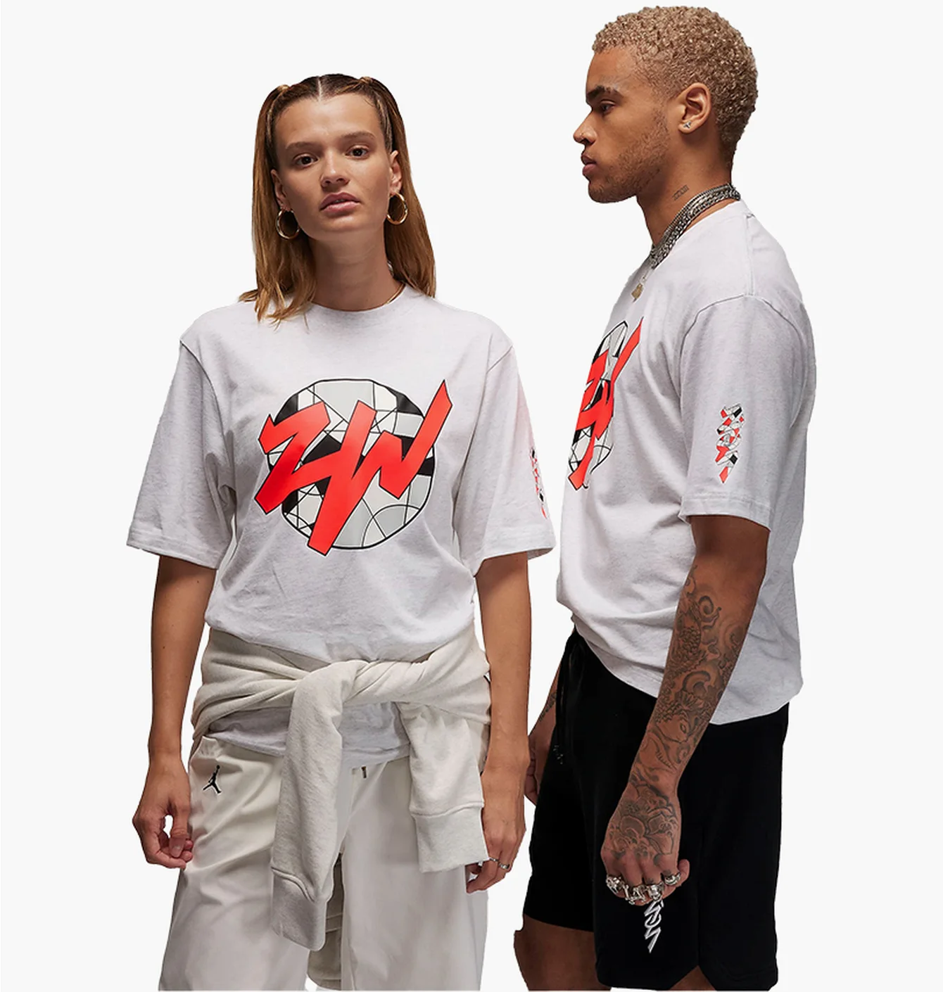 Футболка унісекс Air Jordan Zion T-Shirt White FD2394-051