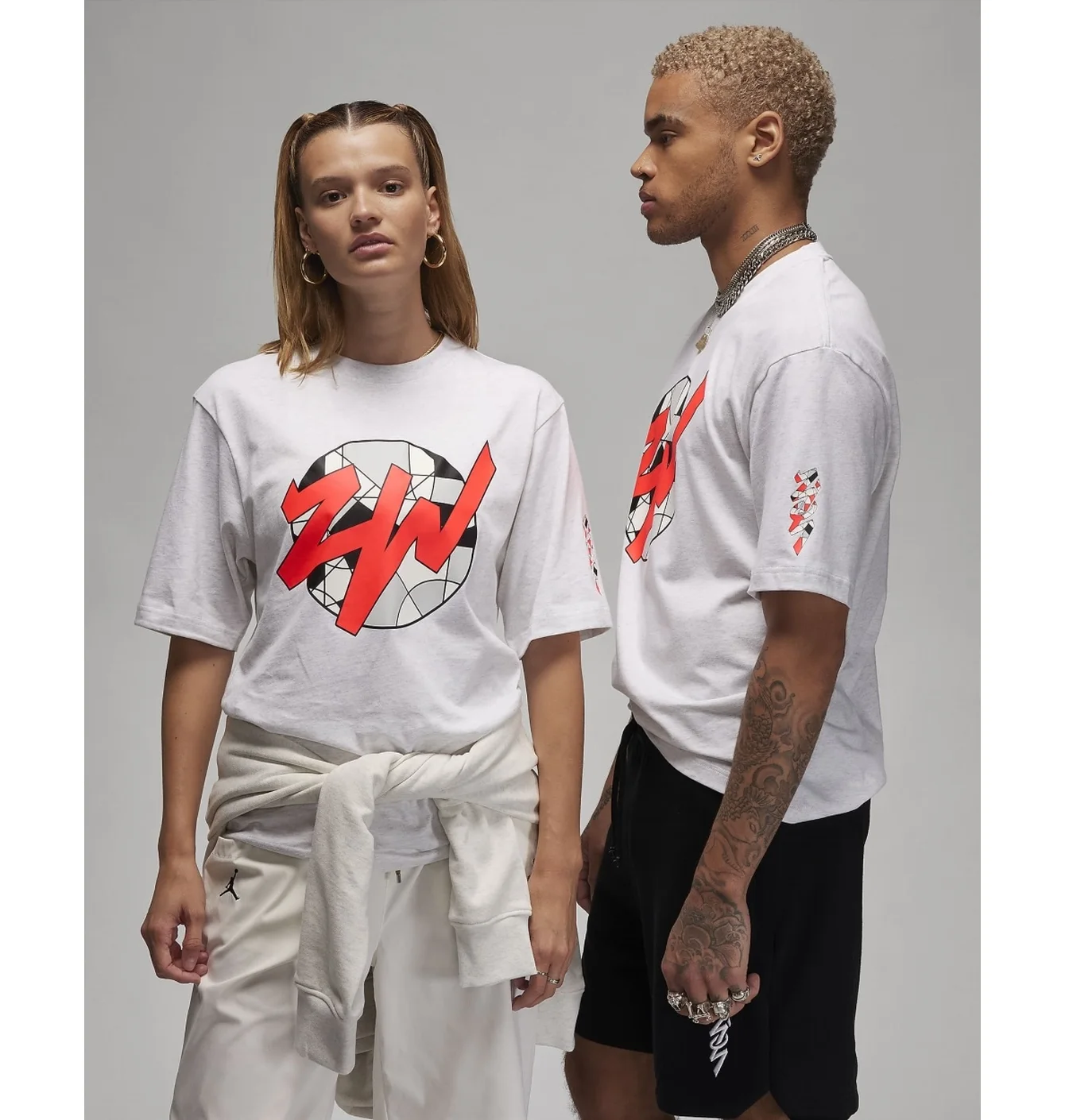 Футболка унісекс Air Jordan Zion T-Shirt White FD2394-051