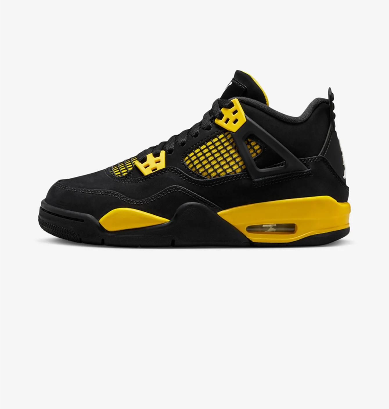 Кросівки дитячі Air Jordan 4 Retro Thunder Gs Black 408452-017