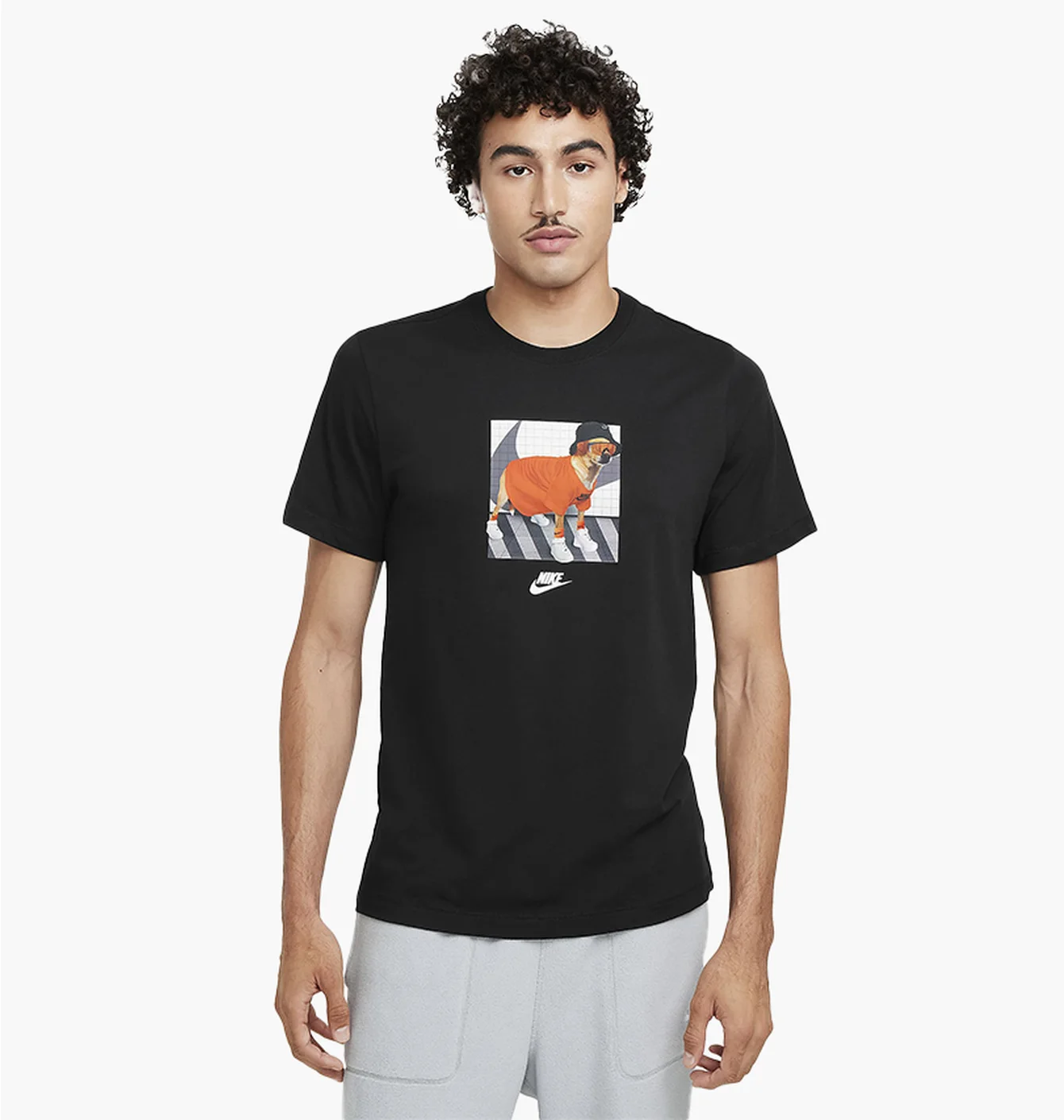 Футболка чоловіча Nike U Nsw Tee Hbr Open 1 Black HJ3271-010