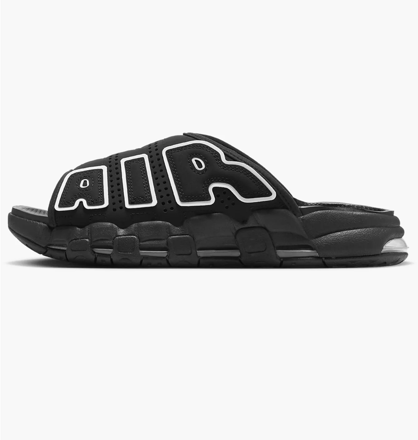 Тапочки чоловічі Nike Air More Uptempo Black DV2132-001