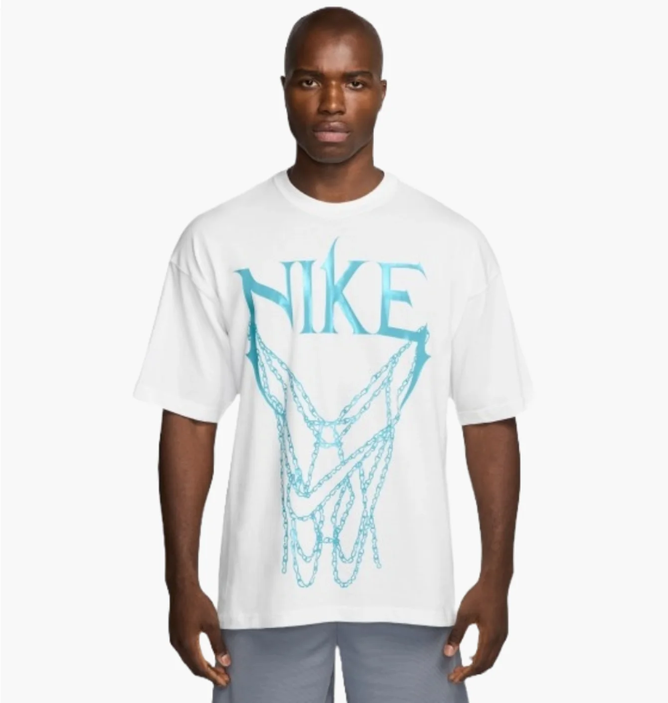 Футболка чоловіча Nike Basketball T-Shirt White HJ3462-100