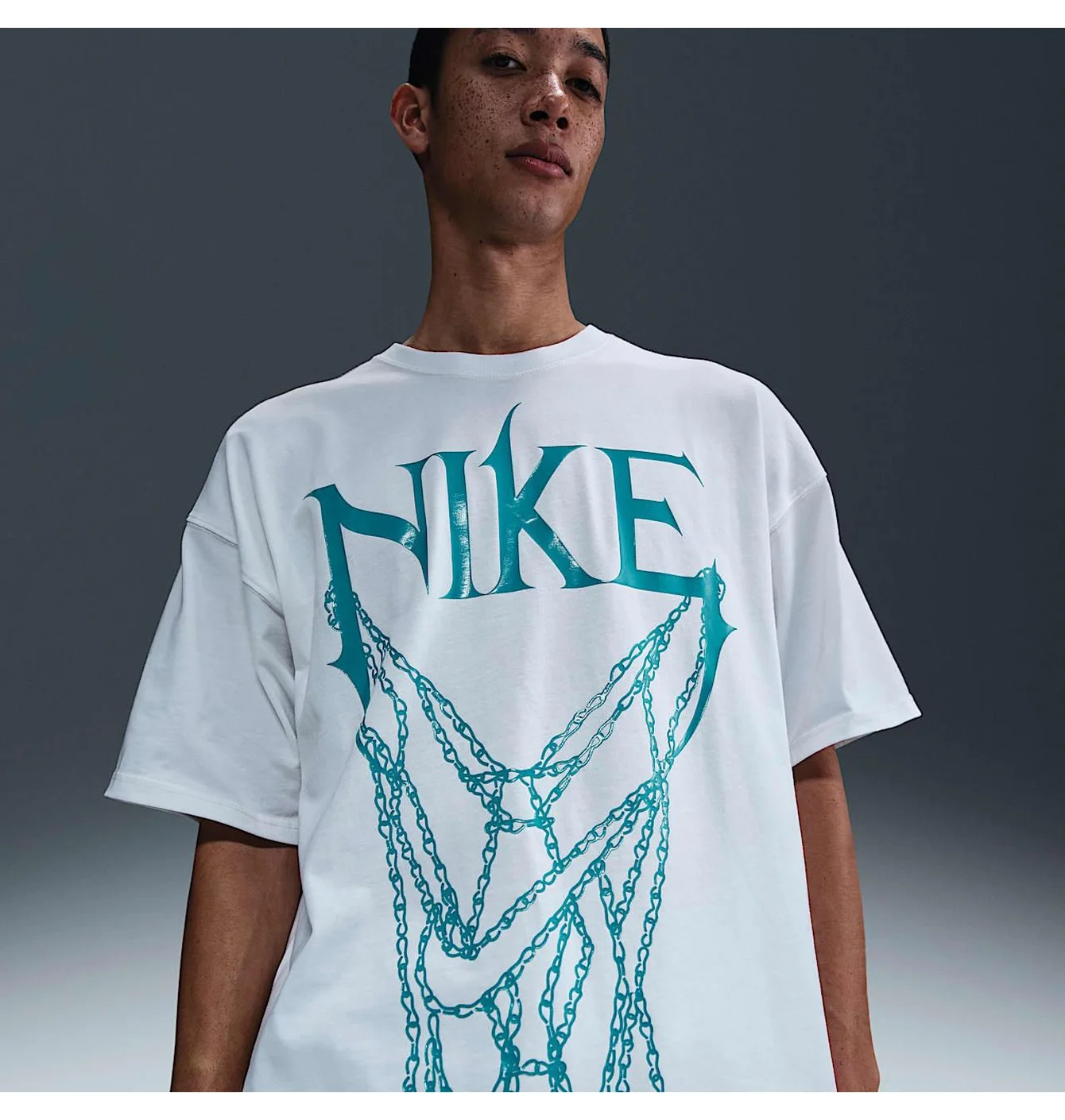 Футболка чоловіча Nike Basketball T-Shirt White HJ3462-100