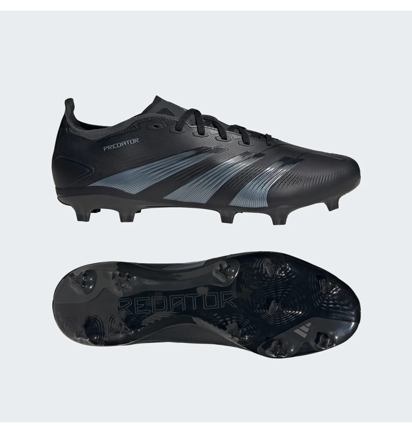 Бутси унісекс Adidas Predator 24 League Low Firm Ground Cleats Black IG7763