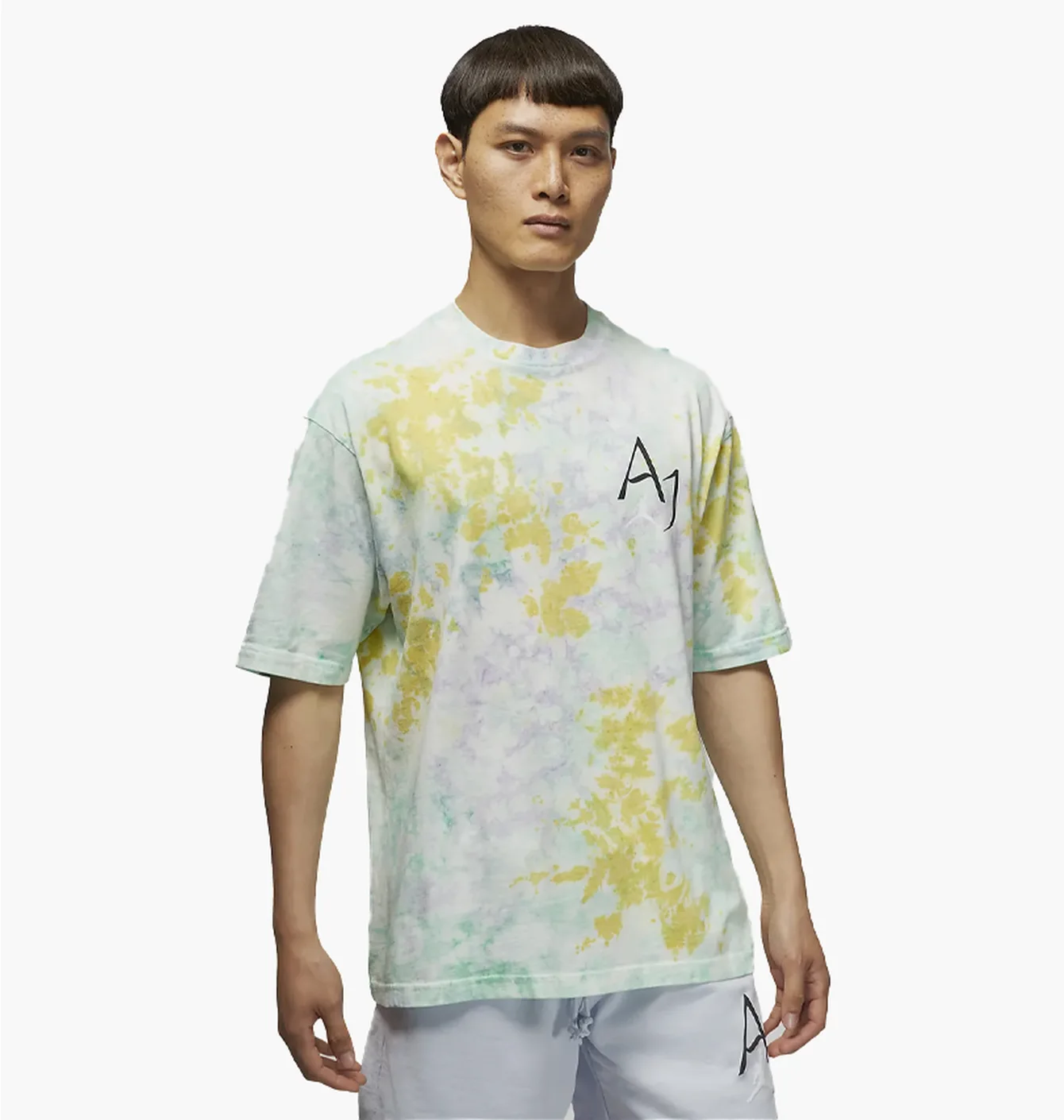 Футболка чоловіча Air Jordan M J Sprt Dna Stmt 85 Ss Crew Camo/Green Dm1454-530