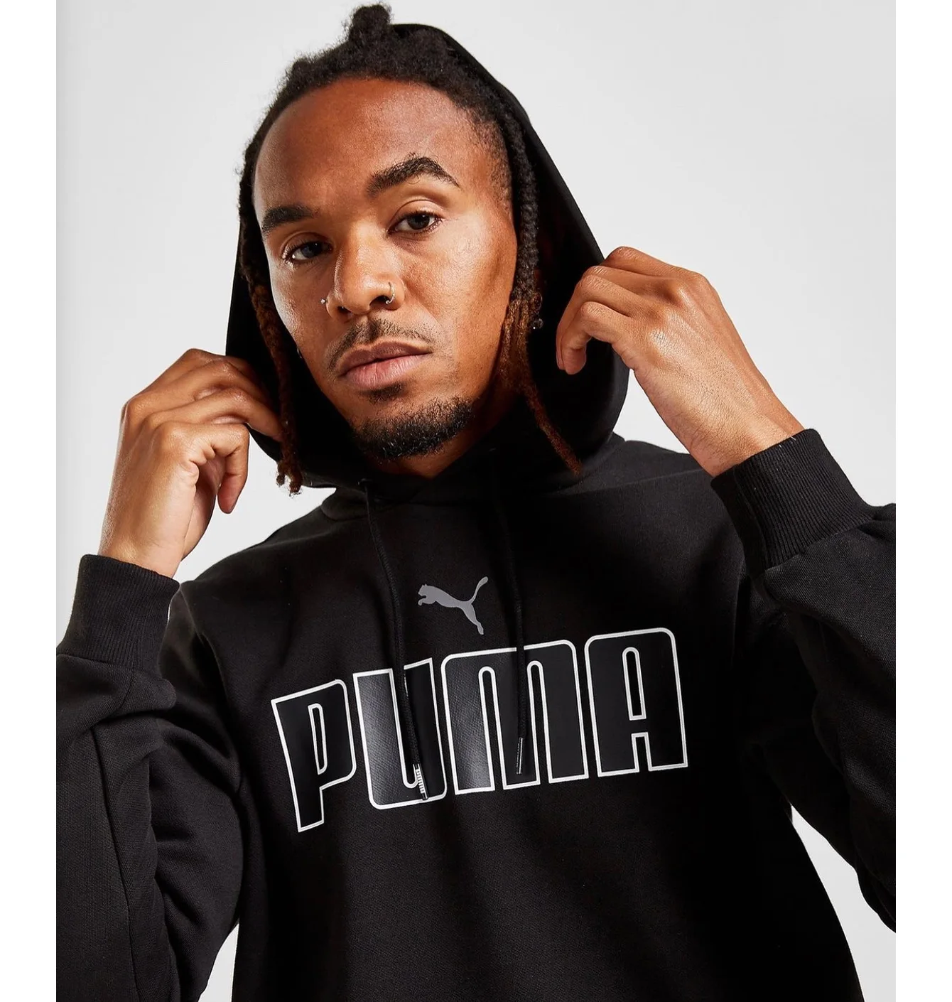 Худі чоловіче Puma Core Large Logo Black 845960-03