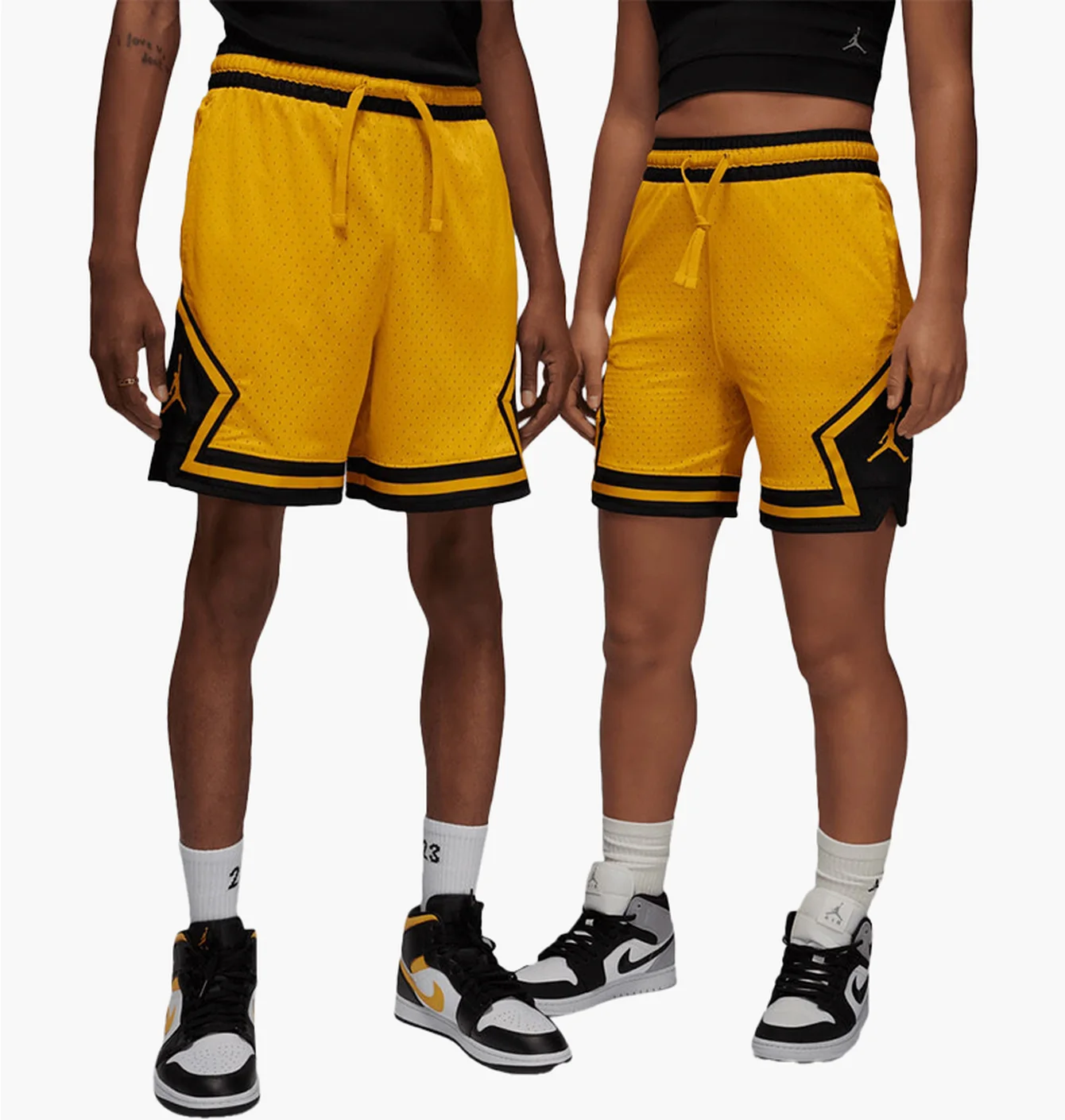 Шорти чоловічі Air Jordan Diamond Sport Dri-Fit Shorts Yellow DX1487-752