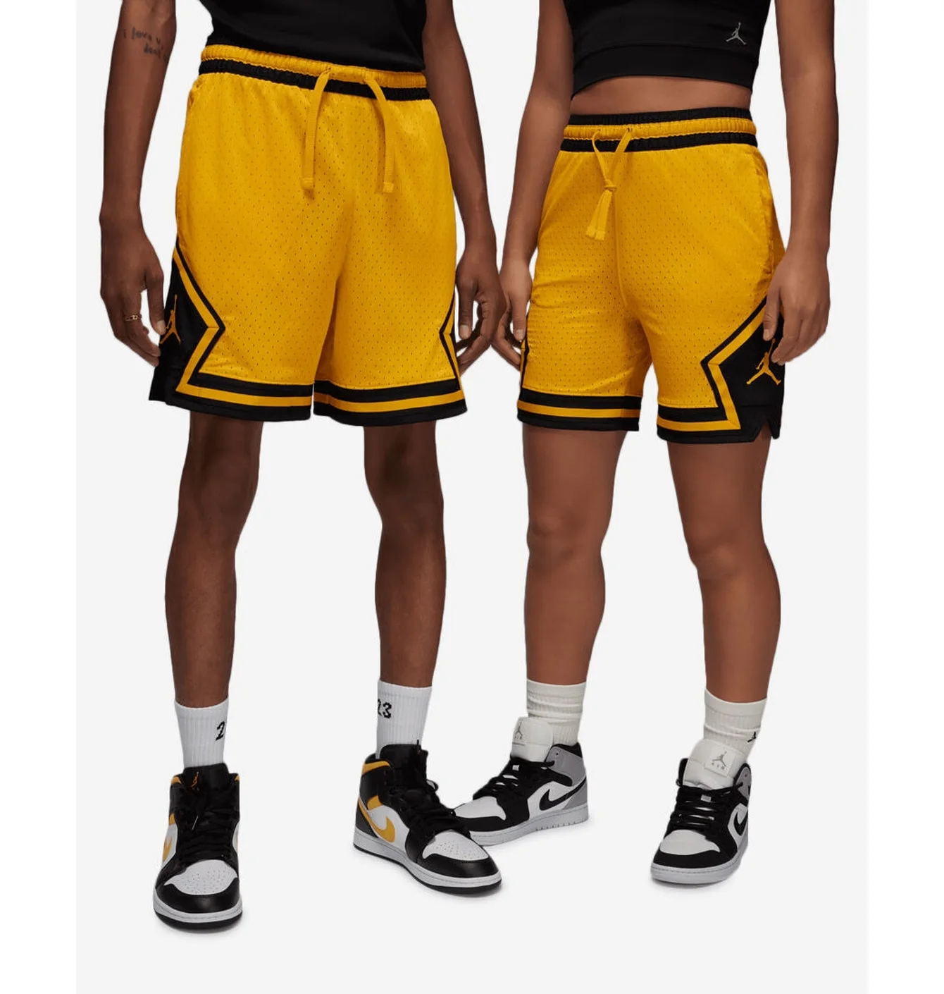 Шорти чоловічі Air Jordan Diamond Sport Dri-Fit Shorts Yellow DX1487-752