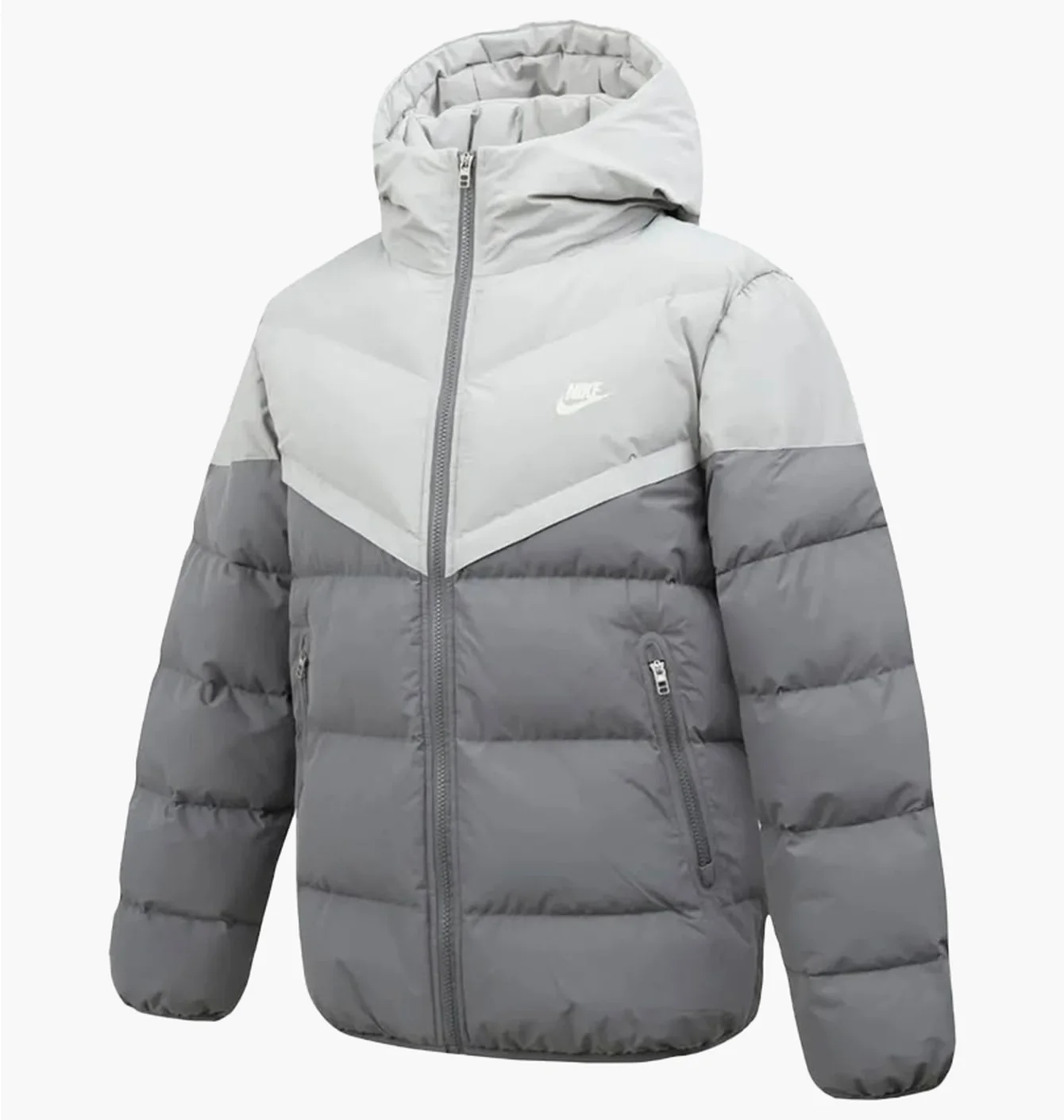 Куртка чоловіча Nike Sf Wr Pl-Fld Hd Jkt Grey DR9605-077