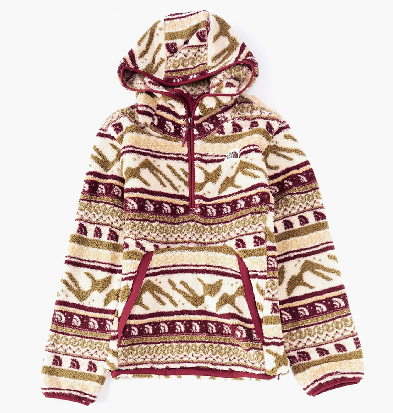 Худі чоловіче The North Face Printed Campshire Pullover Hoodie Beige NF0A5GMTIVC