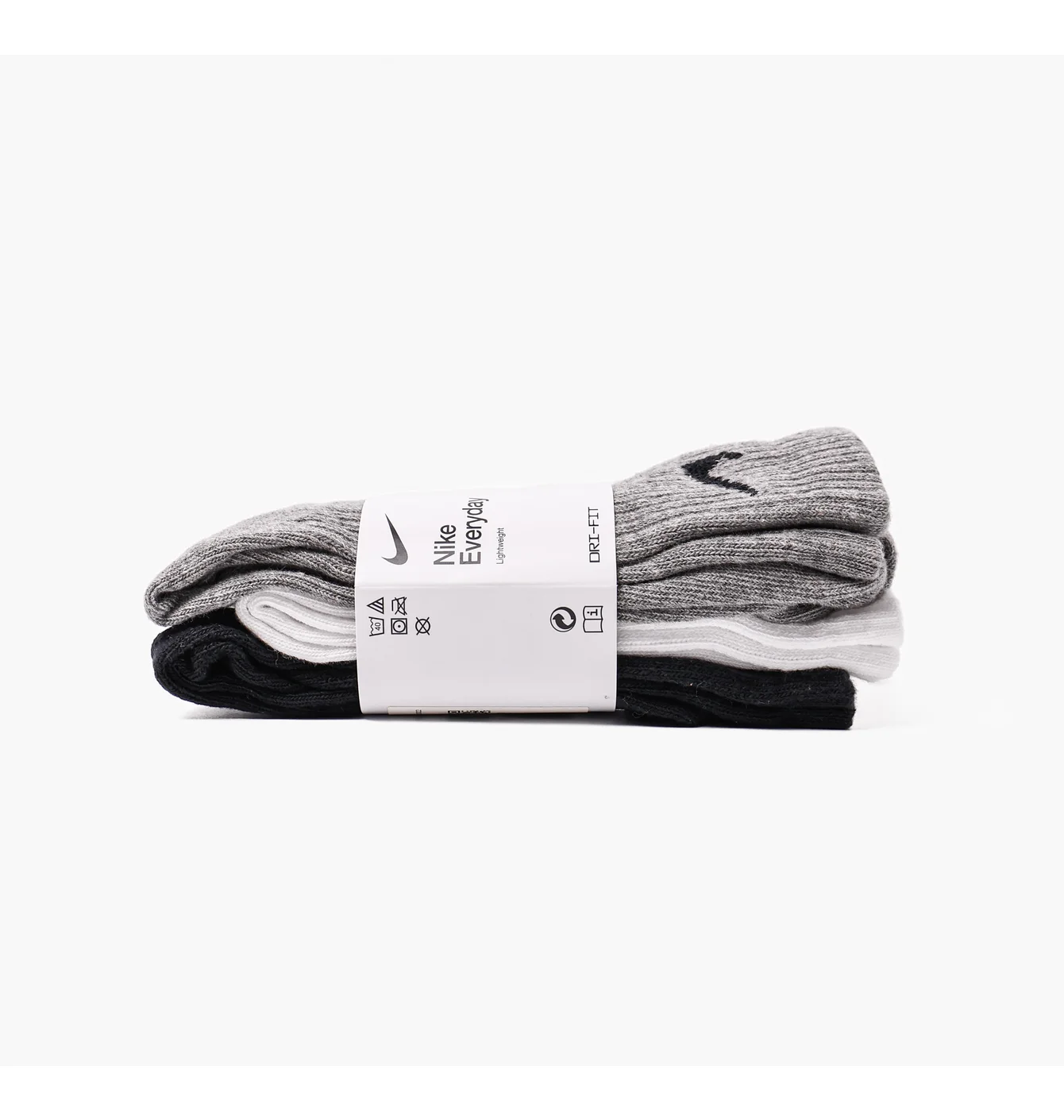 Шкарпетки унісекс Nike U Everyday Ltwt Crew (3 пари, неутеплені) Multi SX7676-964