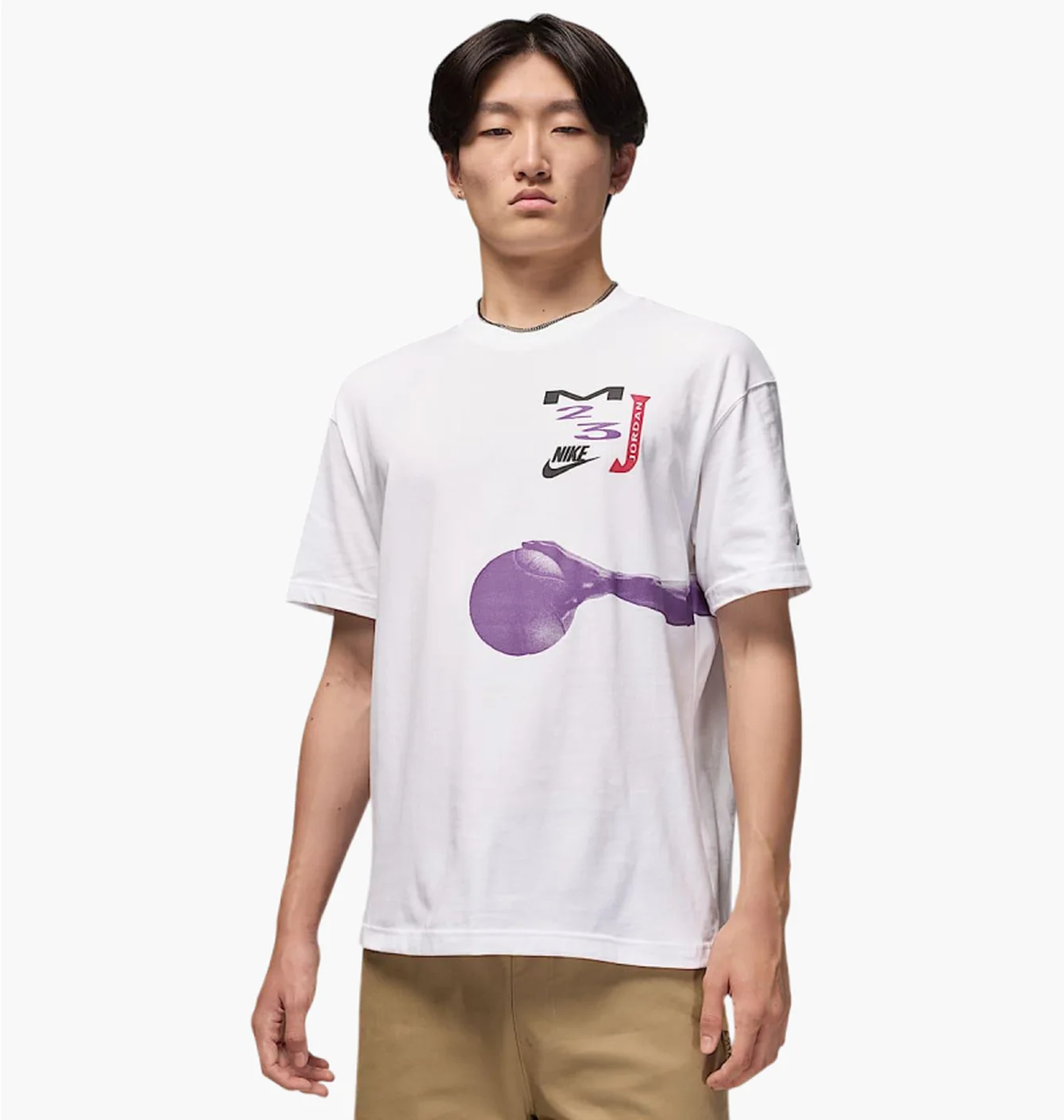 Футболка унісекс Air Jordan Ss Os Gfx White HV0215-100