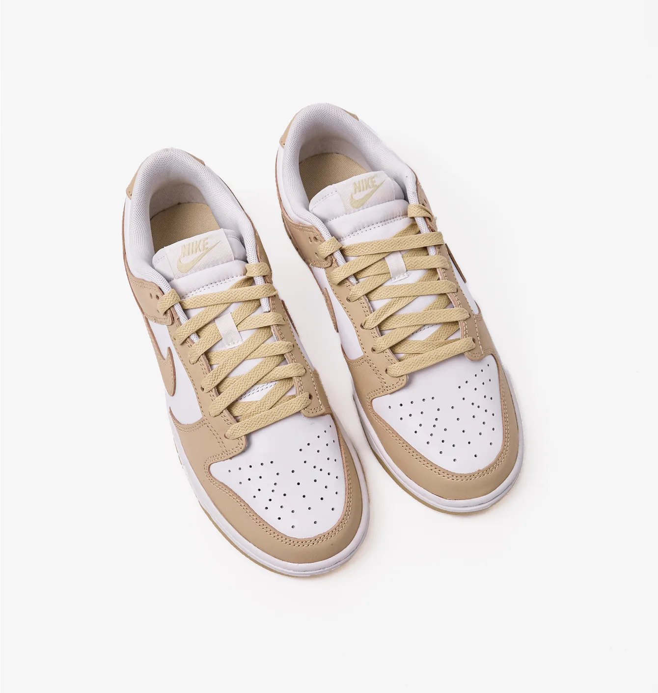 Кросівки чоловічі Nike Dunk Low Retro White/Beige DV0833-100