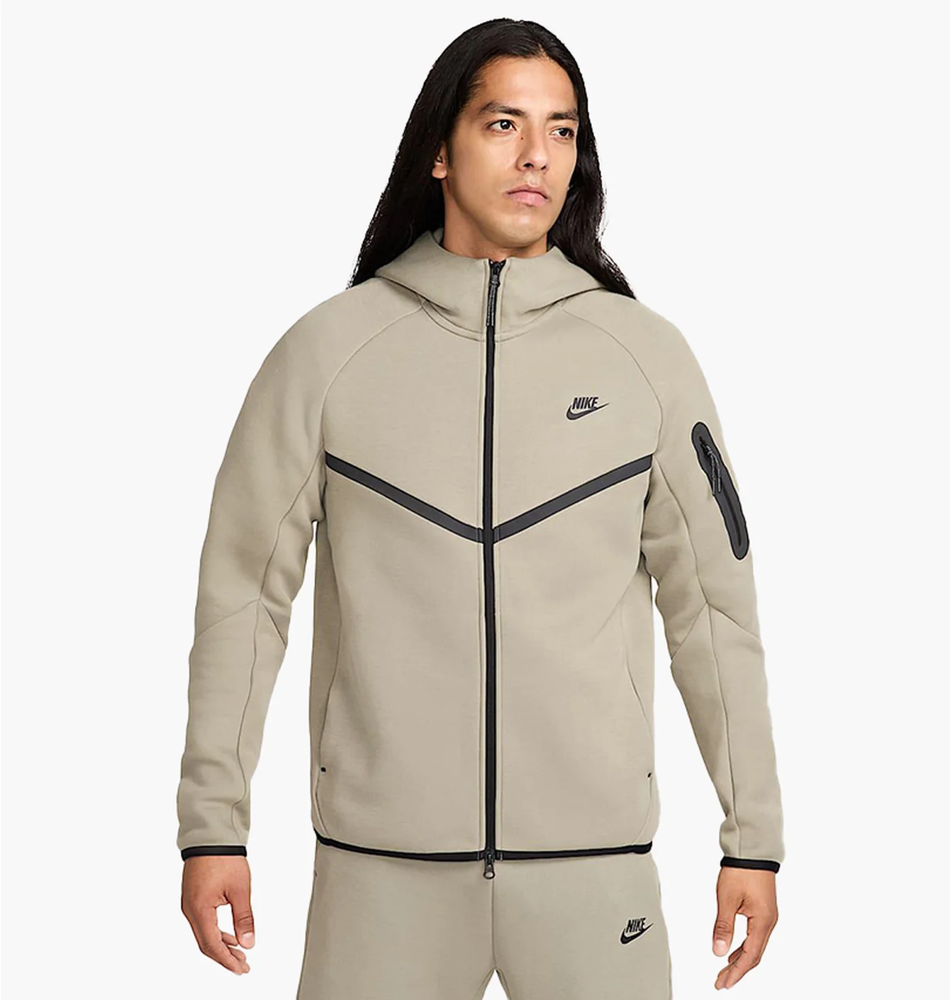 Толстовка чоловіча Nike Nk Tech Fl. 2025 Grey HV0949-320