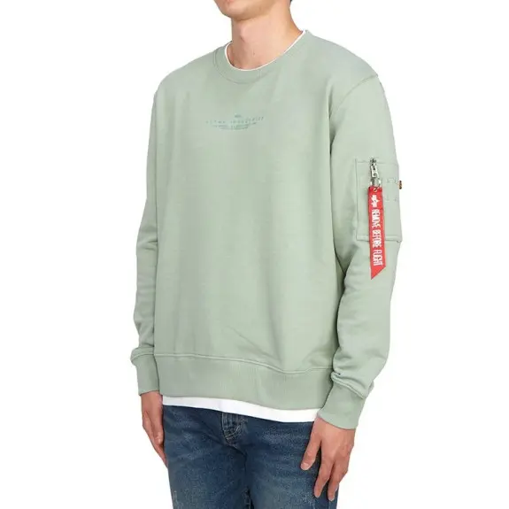 Кофта Alpha Industries Double Layer Sweater 136302/680 (Оригінал)