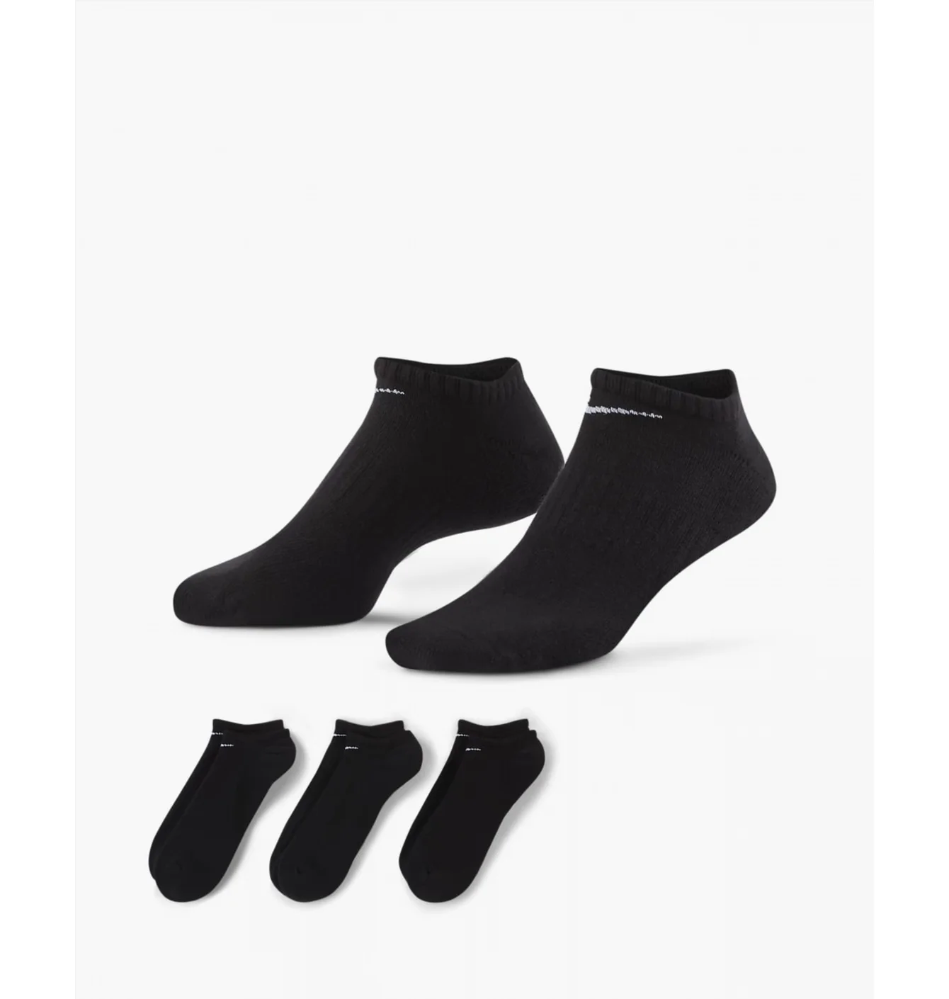 Шкарпетки унісекс Nike U Nk Everyday Cush Ns (3 пари) Black SX7673-010