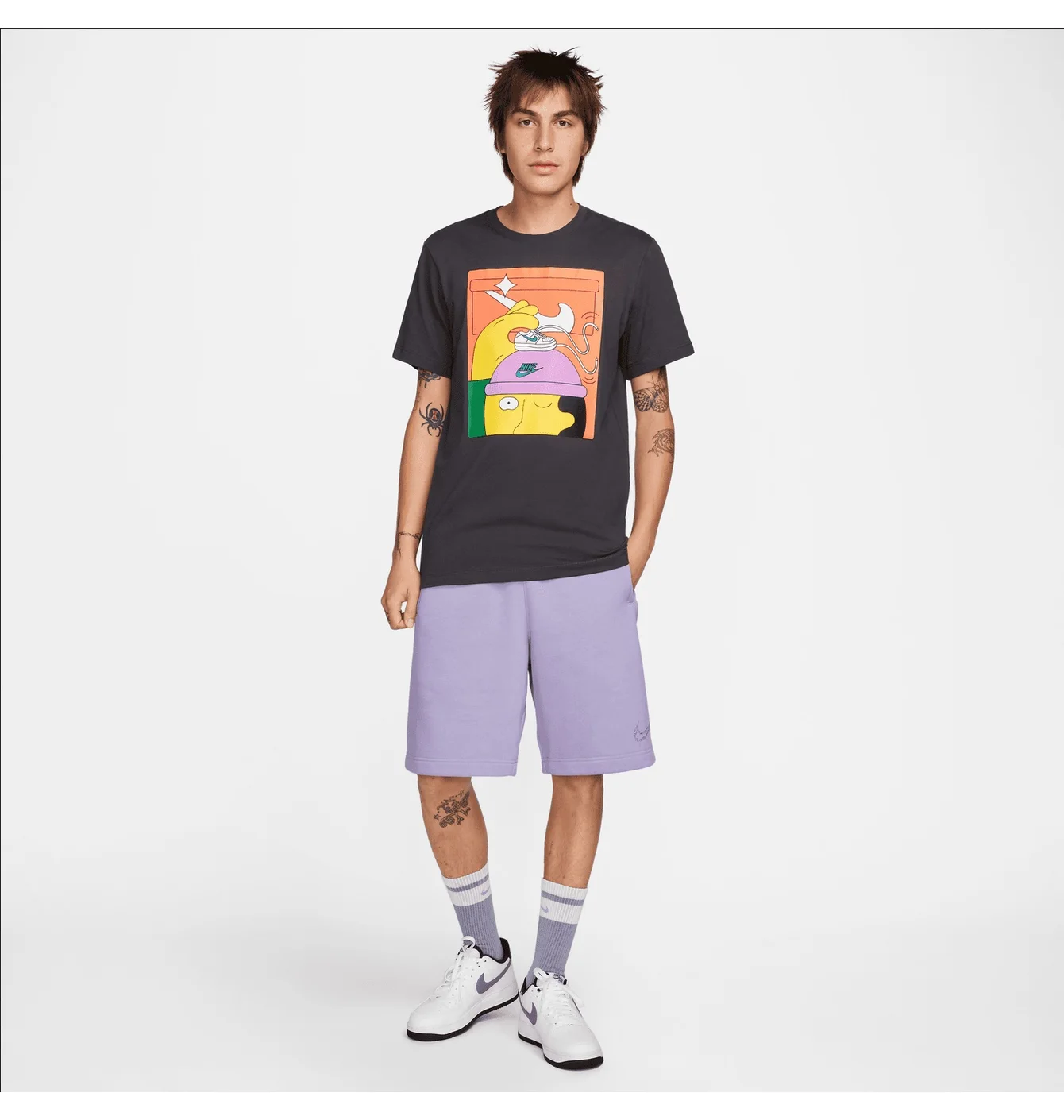 Футболка чоловіча Nike Sportswear Black FJ1099-060