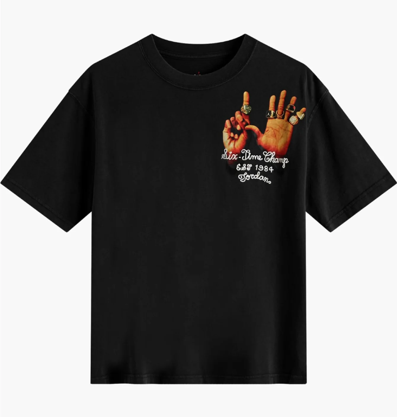 Футболка жіноча Air Jordan Graphic Black HM7275-045