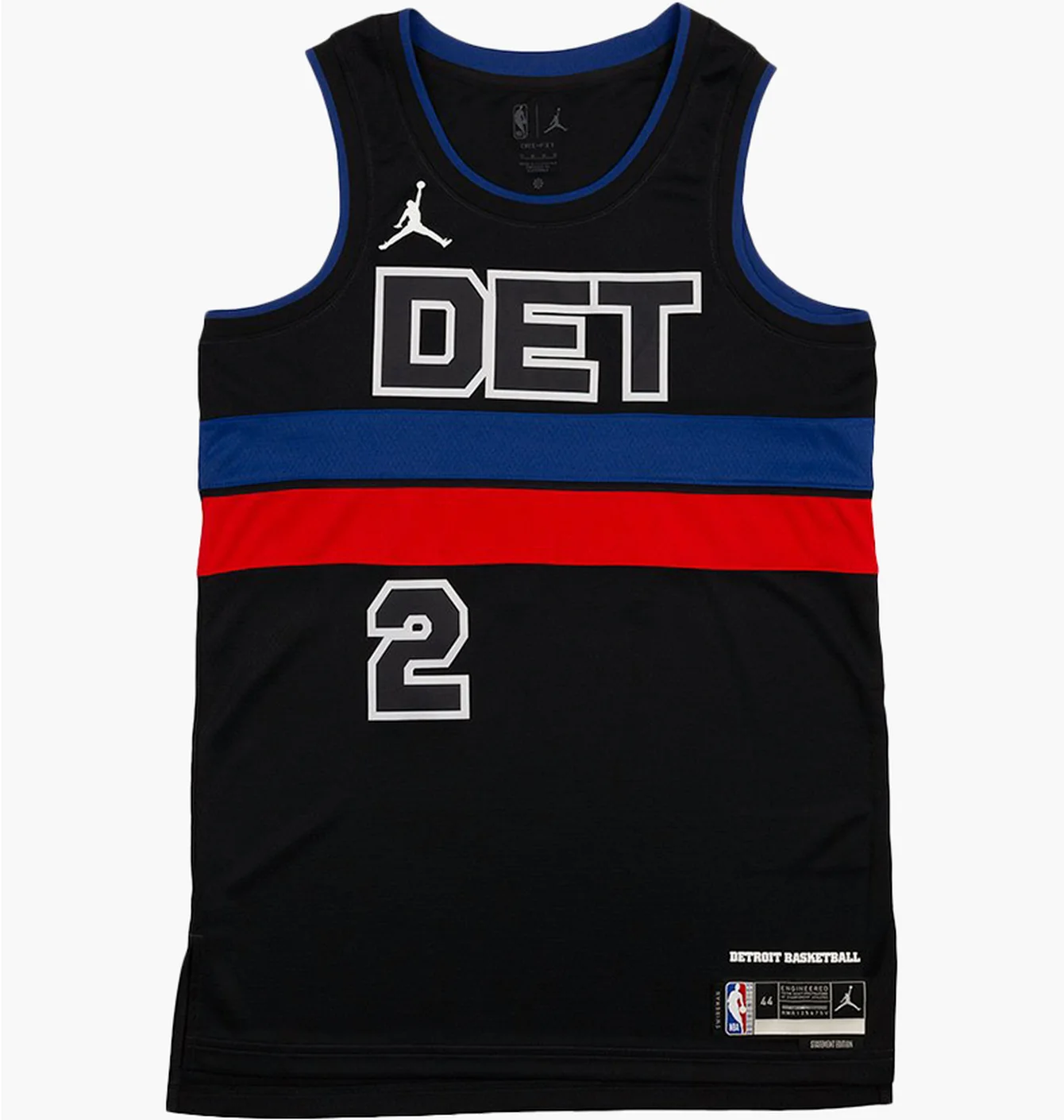 Майка чоловіча Air Jordan Dri-Fit Nba Swingman Jersey Detroit Pistons Statement Edition Cade Cunningham Black DO9525-426