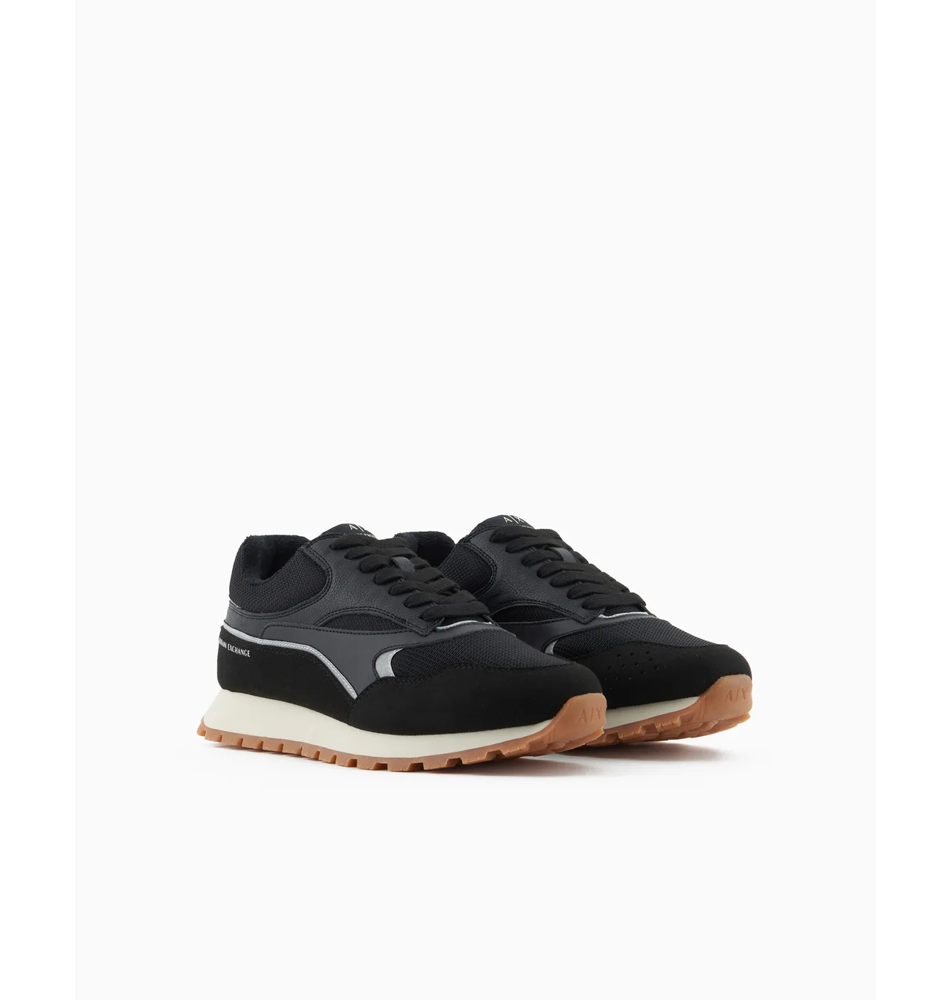 Кросівки чоловічі Armani Exchange Chunky Sneakers Black XUX230-XV867-K001