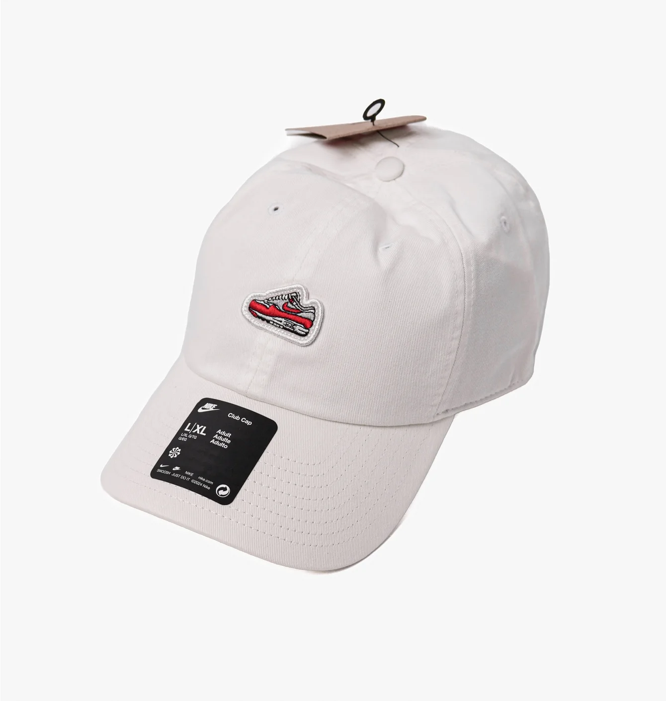 Кепка унісекс Nike Club Cap U Cb Armx Ptch L Beige FN4402-100