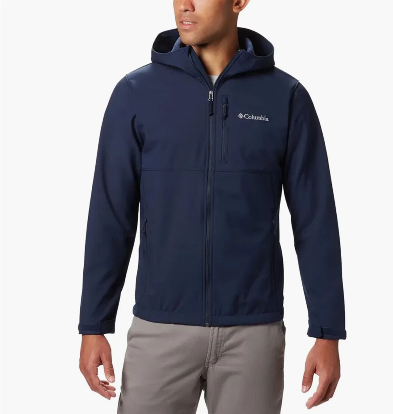 Толстовка чоловіча Columbia Ascender™ Hooded Softshell Jacket Blue 1556551-464